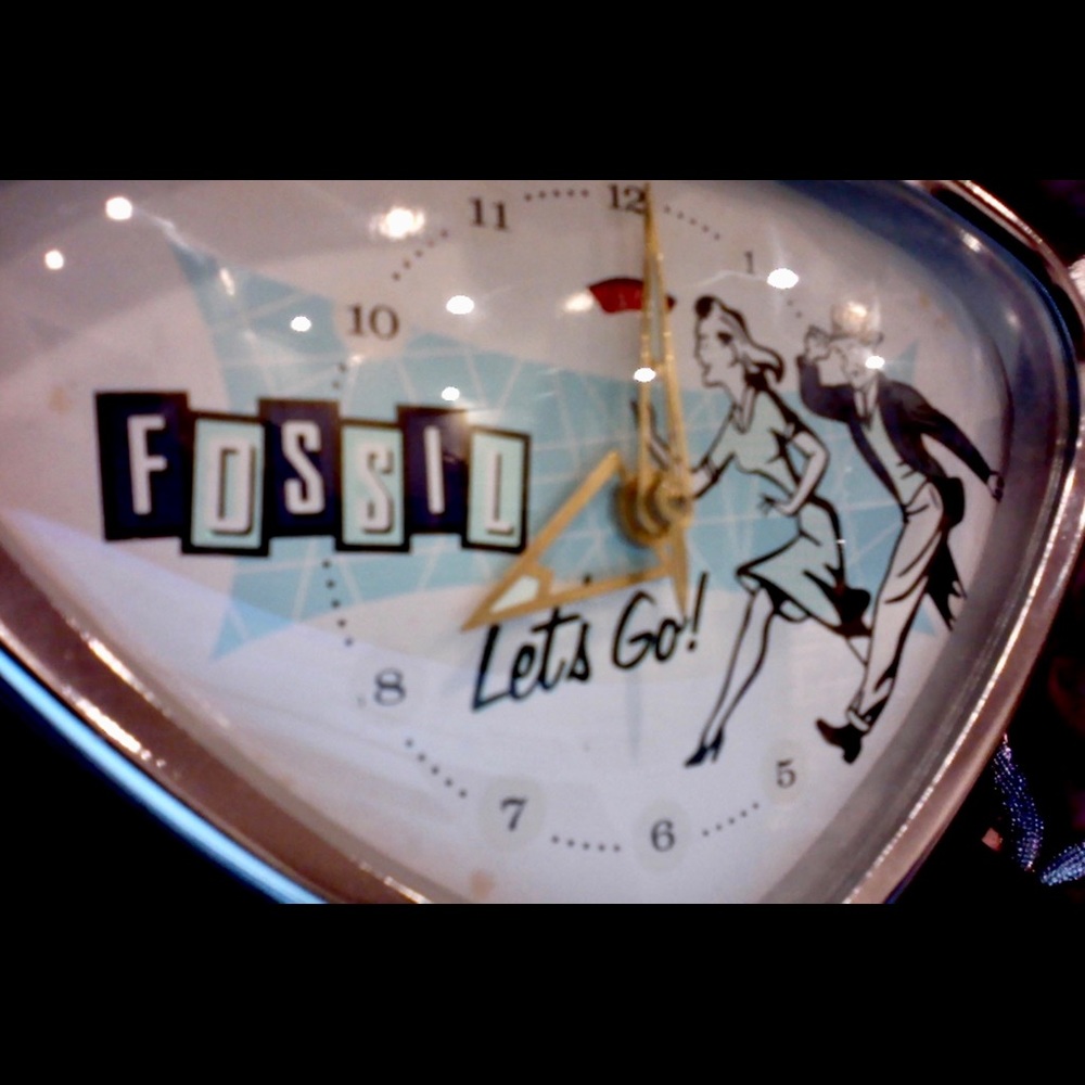 FOSSIL VINTAGE 1950 Alarm Clock - Picture 3 of 6